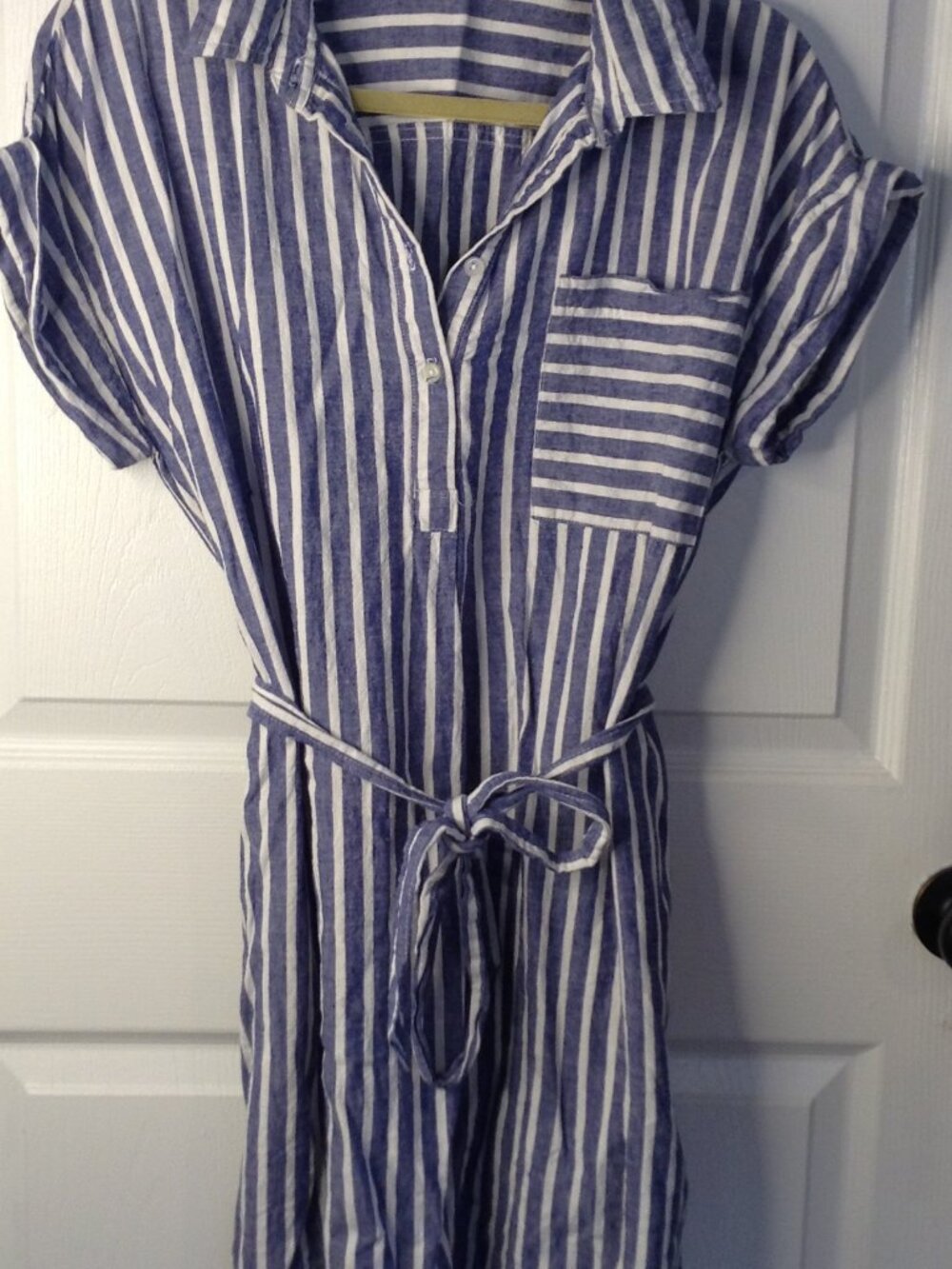 2000 Rosemarine Italian Linen Striped Resortwear Nautical Coastal Boho "2X" Cute